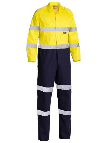 Picture of Bisley Taped Hi Vis Drill Coverall BC6357T