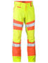 Picture of Bisley Taped Biomotion Double Hi Vis Pants BP6411T