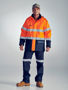 Picture of Bisley Taped Hi Vis FR Wet Weather Shell Jacket BJ8110T