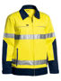 Picture of Bisley Taped Hi Vis Drill Jacket with Liquid Repellent finish BJ6917T