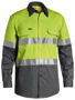 Picture of Bisley Taped Hi Vis Cool Lightweight Shirt BS6696T