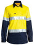 Picture of Bisley Women's Taped Hi Vis Cool Lightweight Drill Shirt BL6696T