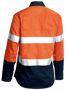 Picture of Bisley Women's Taped Hi Vis Cool Lightweight Drill Shirt BL6896