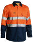 Picture of Bisley Taped Hi Vis Cool Lightweight Shirt BS6896