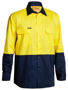 Picture of Bisley Hi Vis Cool Lightweight Drill Shirt BS6895