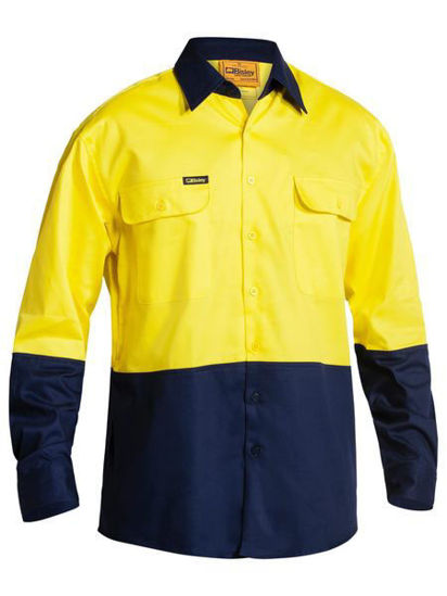 Picture of Bisley HI Vis Drill Shirt BS6267