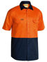 Picture of Bisley Hi Vis Cool Lightweight Drill Shirt BS1895