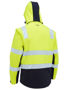 Picture of Bisley Taped Two Tone Hi Vis 3 in 1 Soft Shell Jacket BJ6078T