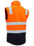 Picture of Bisley Taped Two Tone Hi Vis 3 in 1 Soft Shell Jacket BJ6078T