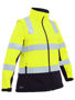 Picture of Bisley Women's Taped Two Tone Hi Vis 3-in-1 Soft Shell Jacket BJL6078T