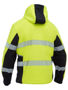 Picture of Bisley Flx & Move™ Hi Vis Taped Liquid Repellent Fleece Hoodie BK6571T