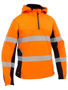 Picture of Bisley Flx & Move™ Hi Vis Taped Liquid Repellent Fleece Hoodie BK6571T