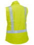 Picture of Bisley Women's Taped Hi Vis 5 in 1 Rain Jacket BKL6975