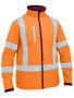 Picture of Bisley X Taped Hi Vis Soft Shell Jacket BJ6059XT