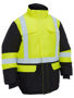 Picture of Bisley H Taped Hi Vis Freezer Hooded Jacket BJ6454HT