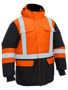 Picture of Bisley H Taped Hi Vis Freezer Hooded Jacket BJ6454HT