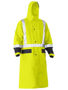 Picture of Bisley Taped Hi Vis Long Rain Coat BJ6961T