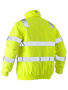 Picture of Bisley Taped Hi Vis Wet Weather Bomber Jacket BJ6770T