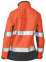 Picture of Bisley Women's Taped Two Tone Hi Vis Soft Shell Jacket BJL6059T