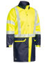 Picture of Bisley Taped Hi Vis Stretch PU Rain Coat BJ6935HT