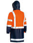 Picture of Bisley Taped Hi Vis Stretch PU Rain Coat BJ6935HT