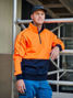 Picture of Bisley Hi Vis Fleece 1/4 Zip Pullover BK6989