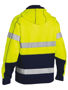 Picture of Bisley Taped Hi Vis Fleece Hoodie BK6819T