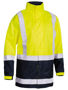 Picture of Bisley Taped Hi Vis Rain Shell Jacket BJ6966T