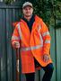 Picture of Bisley X Taped Hi Vis Storm Jacket BJ9366XT