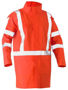 Picture of Bisley X Taped Hi Vis Storm Jacket BJ9366XT