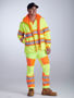 Picture of Bisley Taped Double Hi Vis Soft Shell Jacket BJ6222T