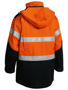 Picture of Bisley Taped Two Tone Hi Vis FR Jacket BJ8100T