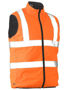 Picture of Bisley Taped Hi Vis Reversible Puffer Vest BV0330HT