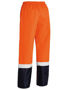 Picture of Bisley Taped Hi Vis Rain Shell Pants BP6965T