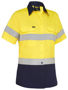 Picture of Bisley Women's Taped Hi Vis Cool Lightweight Drill Shirt BL1896