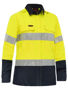 Picture of Bisley Apex 185 Women's Taped Hi Vis FR Vented Shirt BL8438T