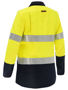 Picture of Bisley Apex 185 Women's Taped Hi Vis FR Vented Shirt BL8438T