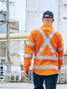 Picture of Bisley Apex 185 X Taped Biomotion Hi Vis FR Ripstop Vented Shirt BS8439XT