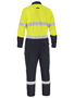 Picture of Bisley Apex 185/240 Taped Hi Vis FR Ripstop Vented Coverall BC8477T