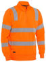 Picture of Bisley Taped hi Vis 1/4 Zip Pullover BK6814T