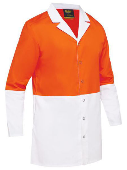 Picture of Bisley Two Tone Hi Vis Dust Coat BJ6403