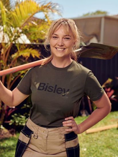 Picture of Bisley Bisley Women's Cotton Logo Tee BKTL064