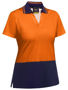 Picture of Bisley Women's Hi Vis V-Neck Polo BKL1234