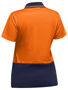 Picture of Bisley Women's Hi Vis V-Neck Polo BKL1234