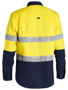 Picture of Bisley X Airflow™ Closed Front Taped Hi Vis Ripstop Shirt BSC6415T