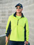 Picture of Bisley Hi Vis Liquid Repellent Fleece Hoodie BK6571