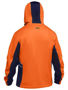 Picture of Bisley Hi Vis Liquid Repellent Fleece Hoodie BK6571