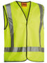 Picture of Bisley Taped X Back Hi Vis Vest BT0347